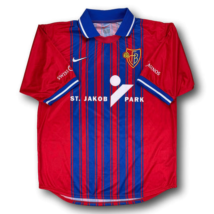 FC Basel 1999-2000 Heim Nike L KOUMANTARAKIS #9