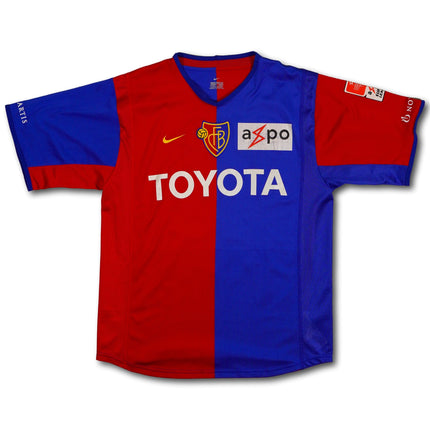 FC Basel 2002-04 Heim adidas M m. yakin #15