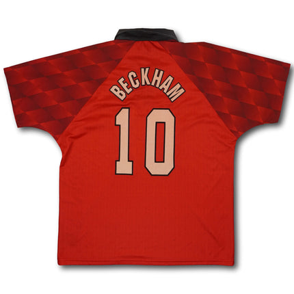 Manchester United 1996-98 heim L BECKHAM #10 vintage Umbro