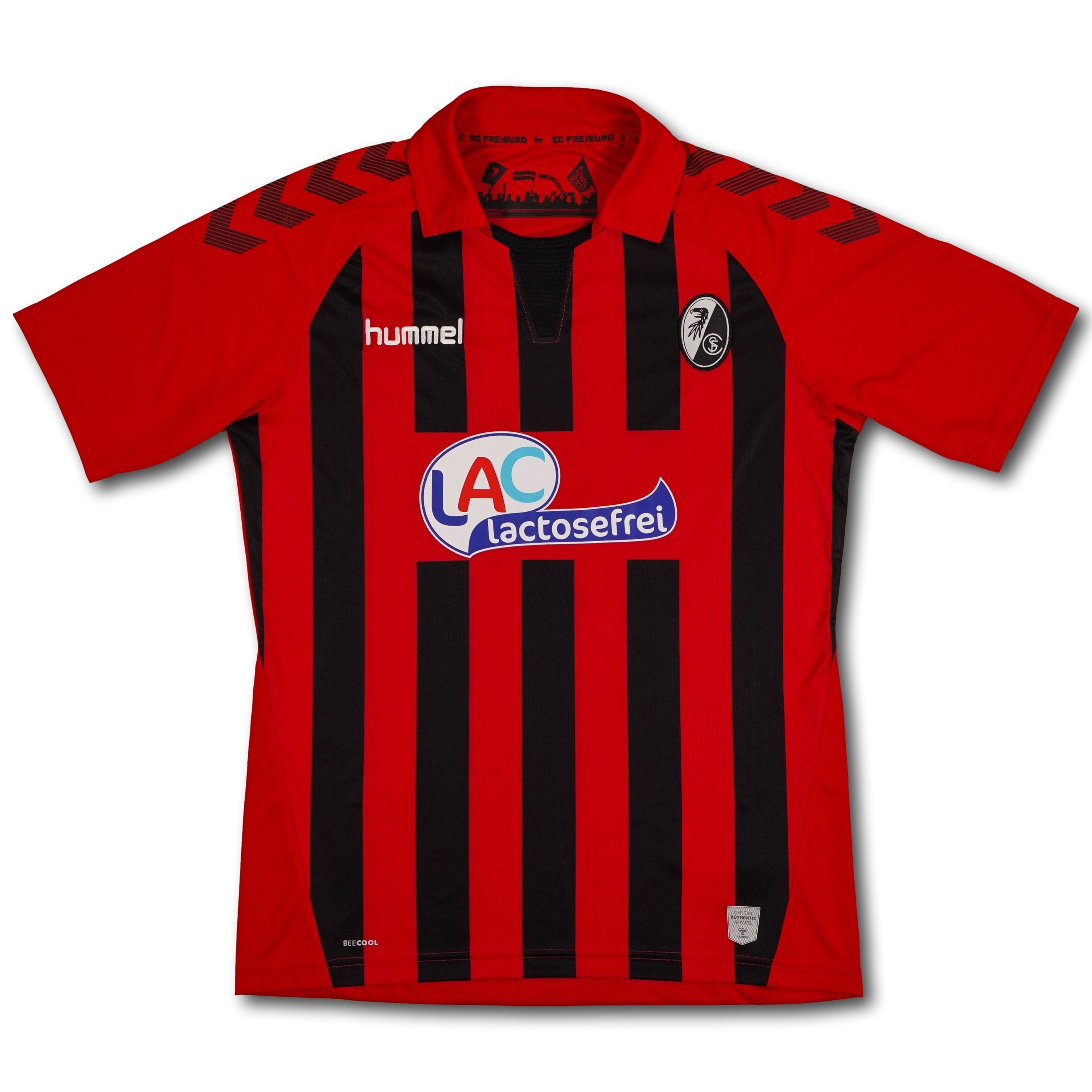 Original Fussballtrikot SC Freiburg 2019-20 Heim Hummel L