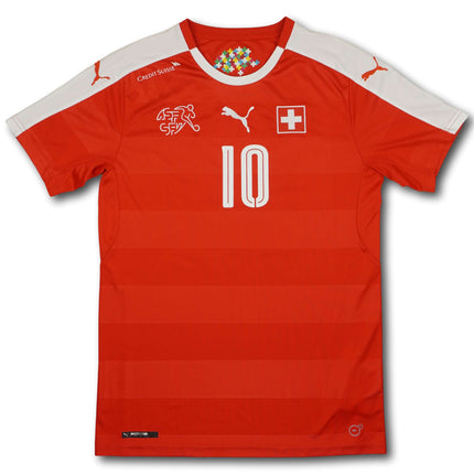 Schweiz 2016 heim S XHAKA #10 Puma