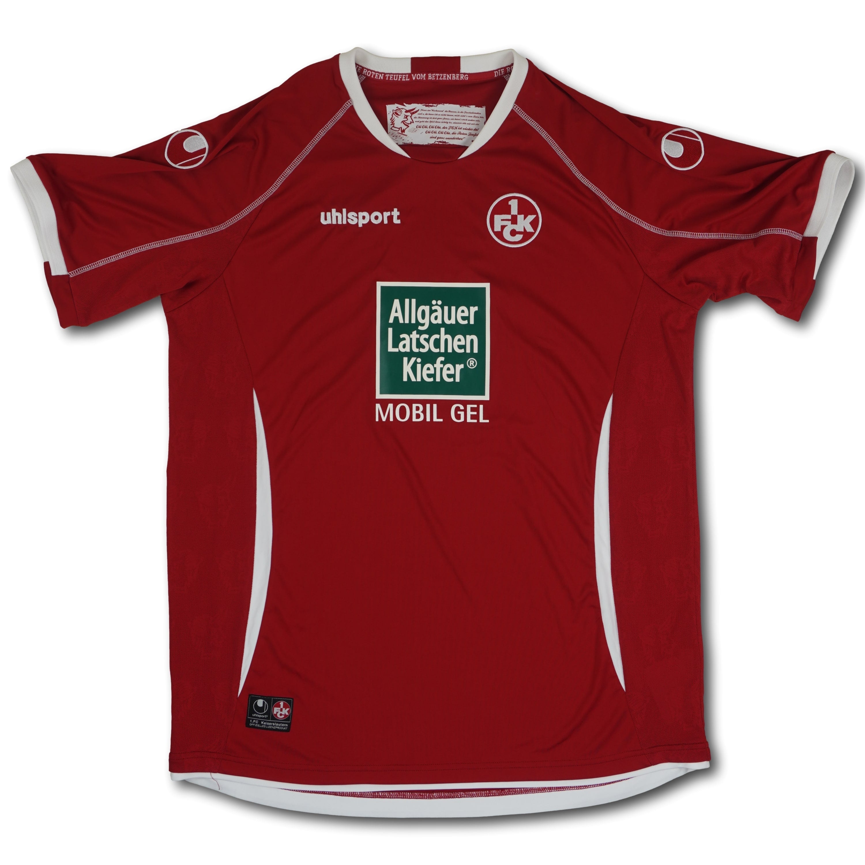 Original Fussballtrikot FC Kaiserslautern 2012-13 heim XXL