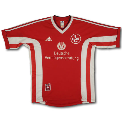 1. FC Kaiserslautern 1998-99 heim S SFORZA #10 vintage adidas
