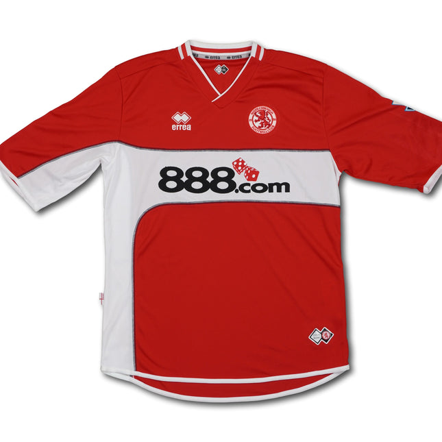 FC Middlesbrough 2005-06 heim XXL SOUTHGATE #6 signiert vintage Errea