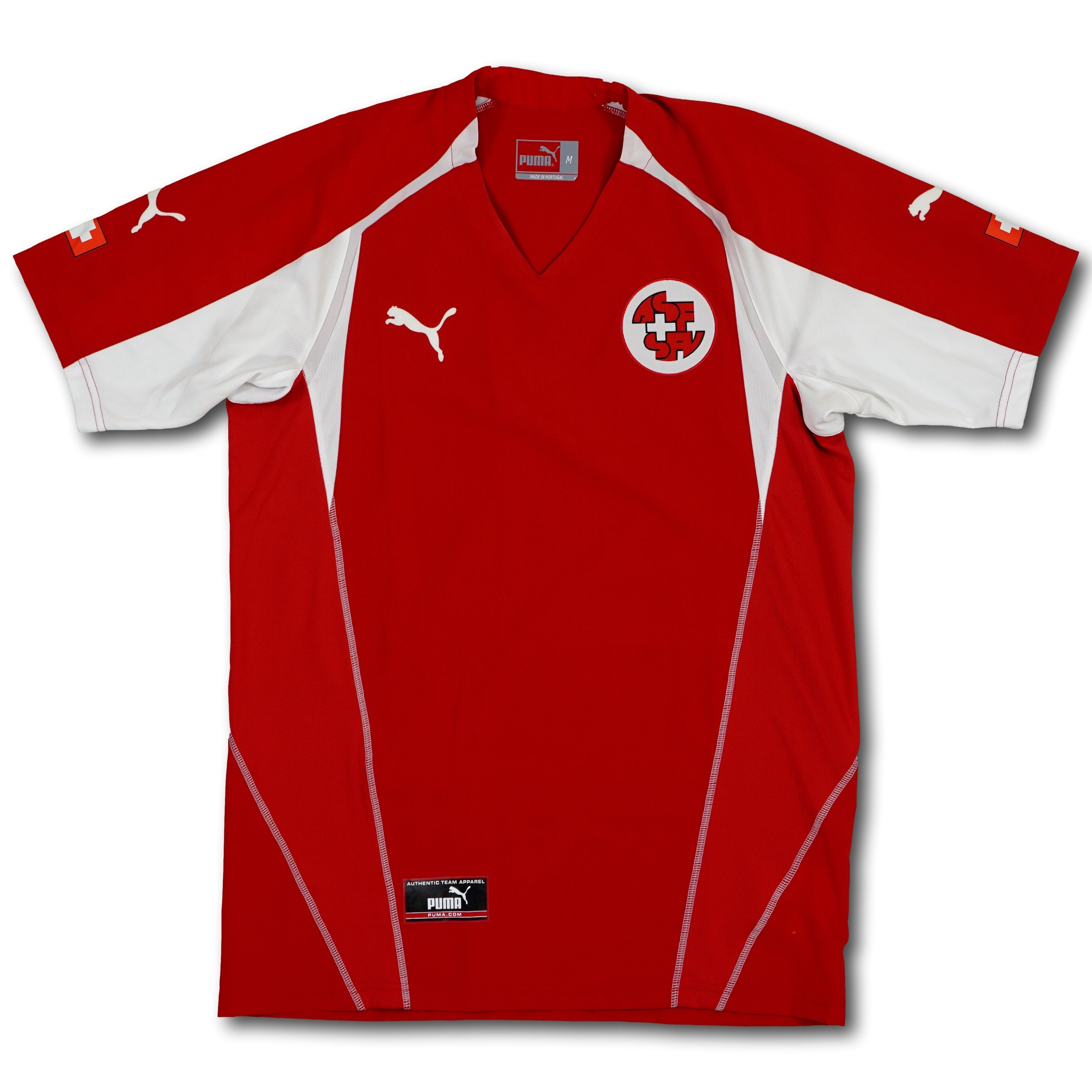 Original Fussballtrikot Schweiz 2004-05 Heim Puma M – RetroShirts