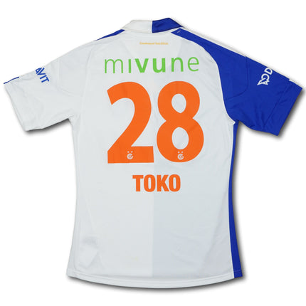 GC Zürich 2010-12 heim M TOKO #28 matchworn adidas