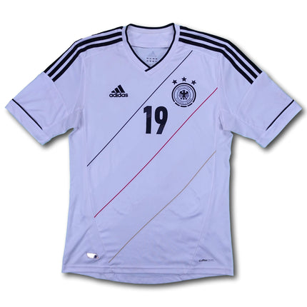 Trikot Deutschland - #19 Götze - 2012/2013 - S - Adidas - Abbildung Rückseite