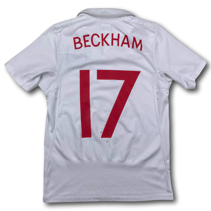 England 2009-10 heim Umbro S BECKHAM #17