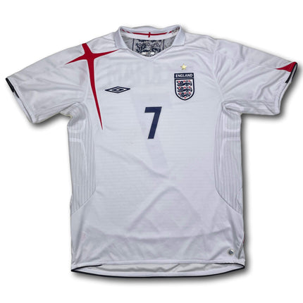 Trikot England 2005-07 heim Umbro M BECKHAM #7