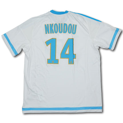 Olympique Marseille 2015-16 heim XL NKOUDOU #14 adidas