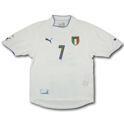 Italien 2003 auswärts L DEL PIERO #7 vintage Puma