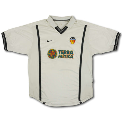 Valencia CF 2000-01 heim L MENDIETA #6 vintage Nike