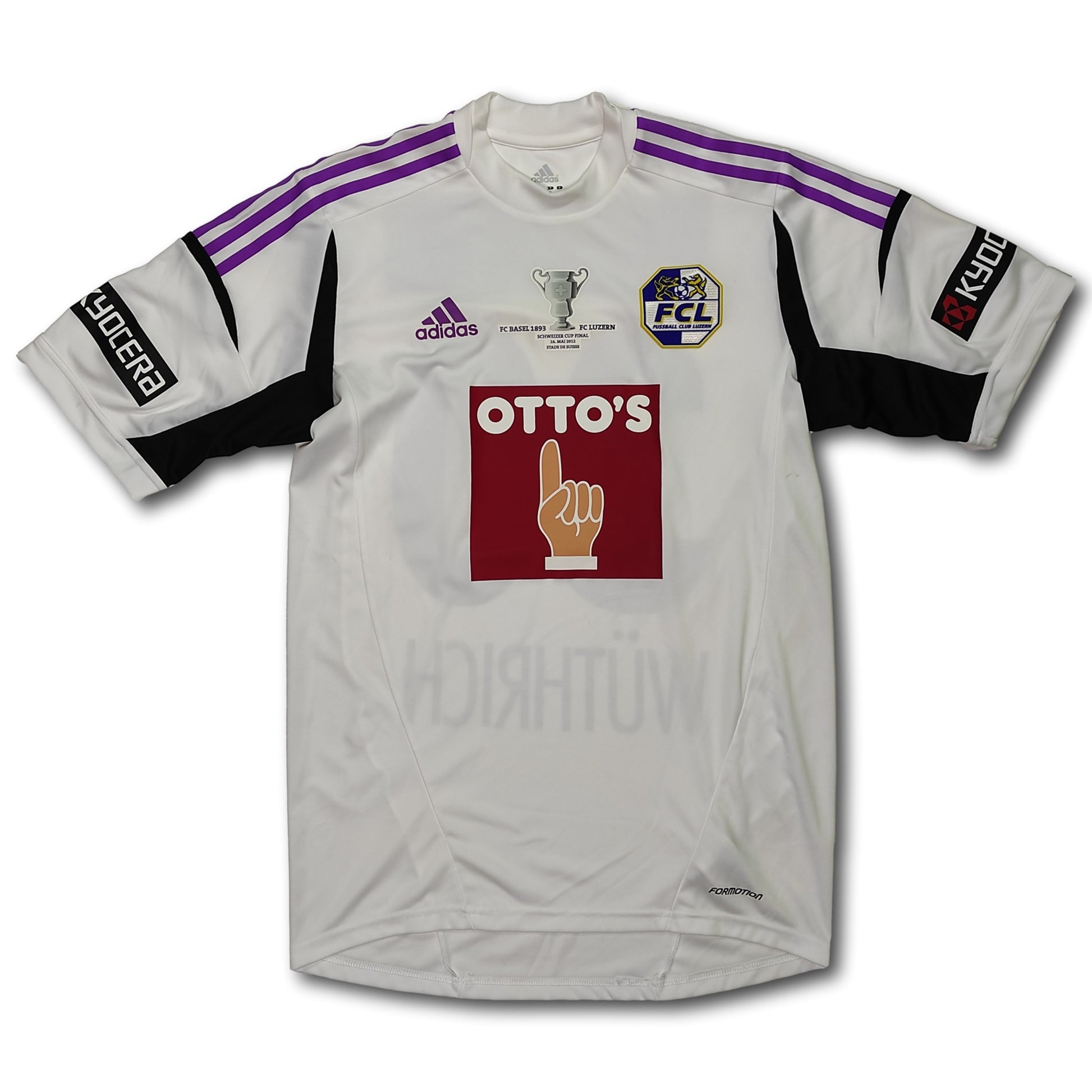 Trikot FC Luzern 2012 Torhüter adidas RetroShirts.ch - Vintage Fussball Shirts
