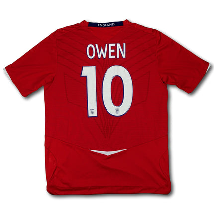 Trikot England - #10 Owen - 2008/2010 - L - Umbro - Abbildung Vorderseite