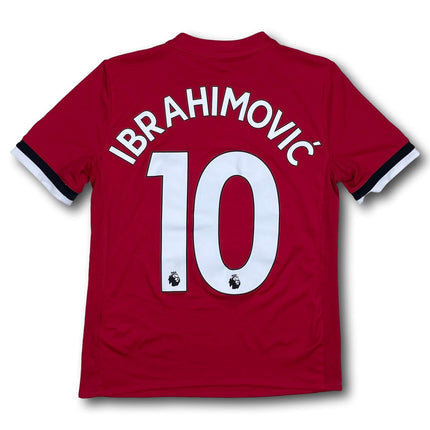 Manchester United 2017-18 heim adidas 152 (Kids M) Ibrahimovic #10