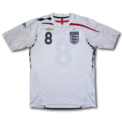 England 2007-09 heim Umbro M Lampard #8