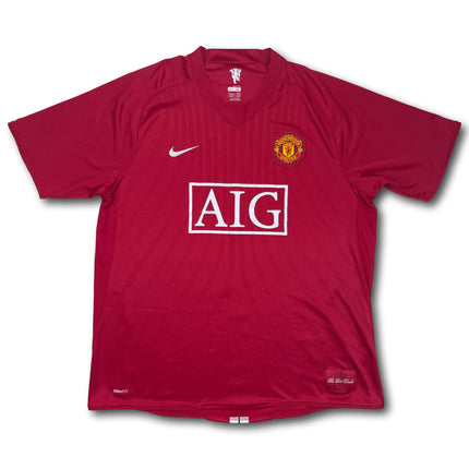 Manchester United 2007-09 heim Nike XL GIGGS #11