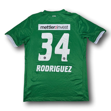 FC St. Gallen 2014-15 heim Jako M RODRIGUEZ #34 L